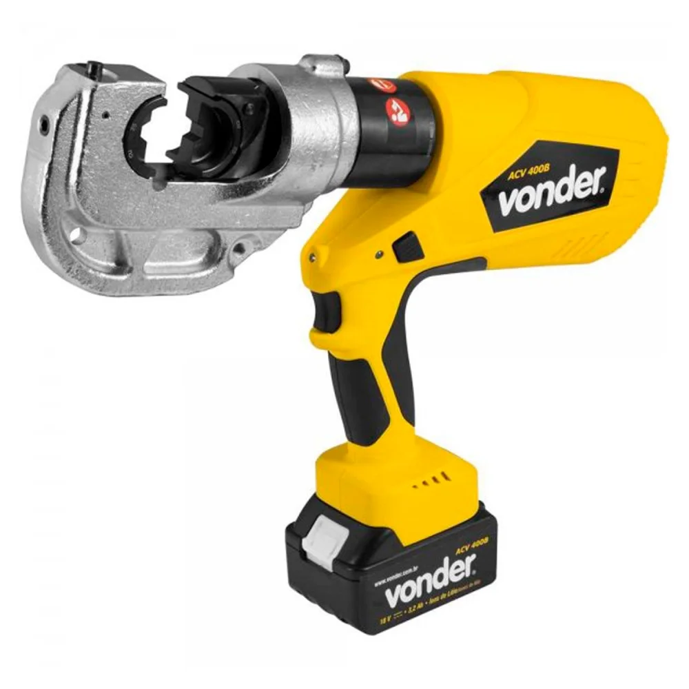 Alicate Crimpador Hidraulico 18V Acv400B - Vonder