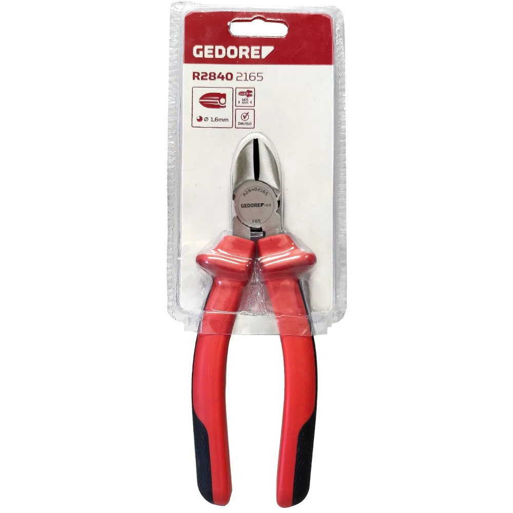 Alicate de Corte Diagonal 6.1/2 R28402165 Gedore Red