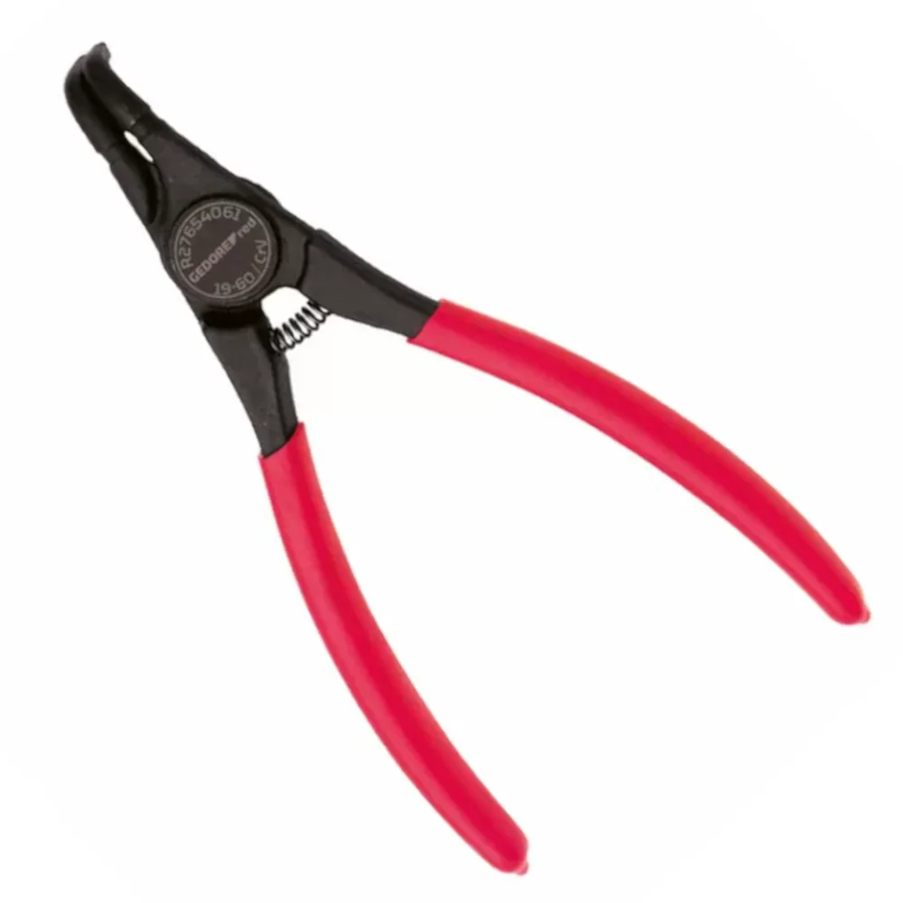 Alicate para Anéis Externo Curvo 7" Gedore Red