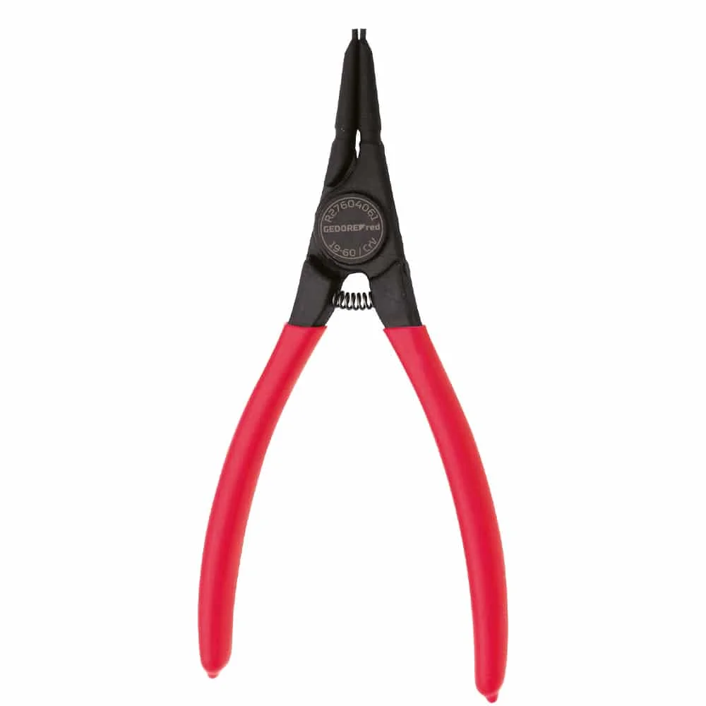 Alicate para Anéis Externos Reto 7" R27604061 Gedore Red