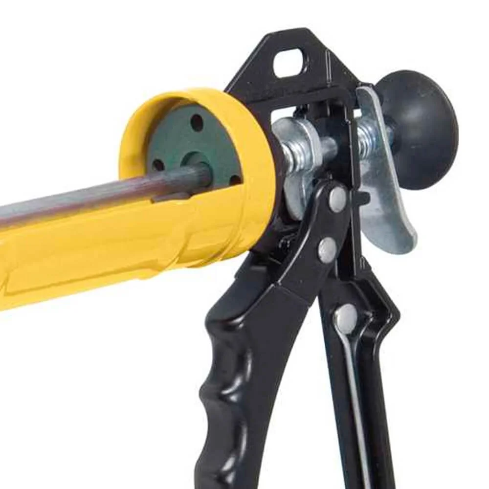 Aplicador para Silicone Amarelo e Preto - Vonder-3599500500
