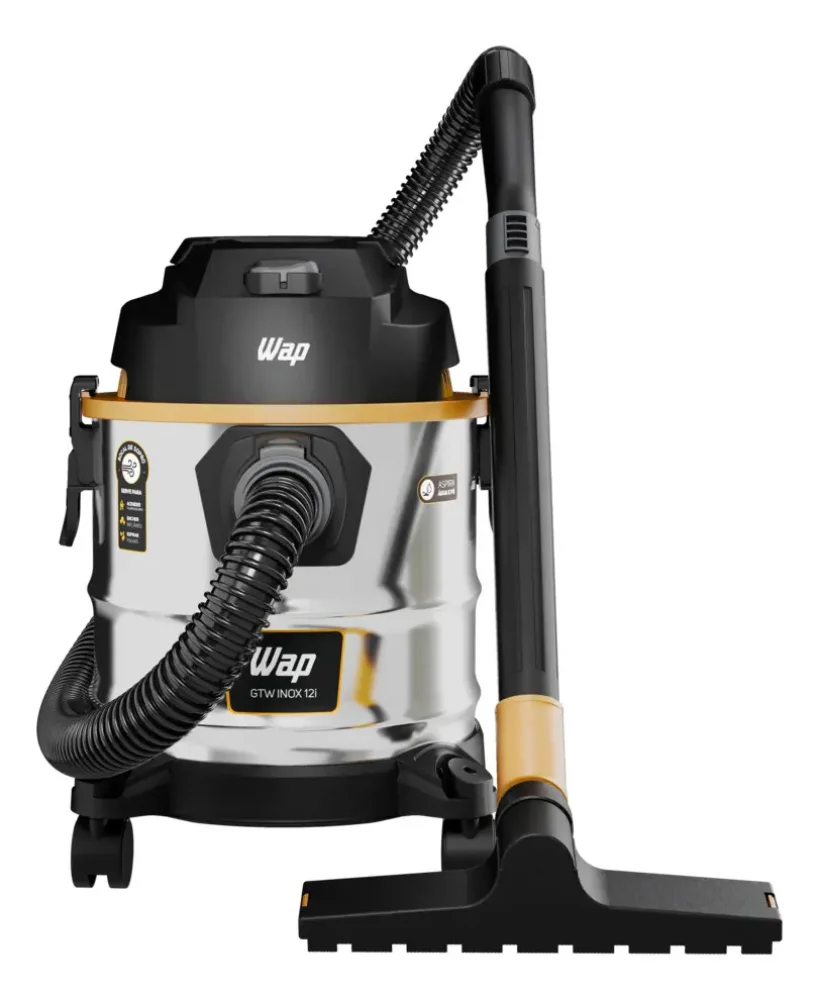 Aspirador de Pó e Água 12L Gtw Inox 12I 220V Wap