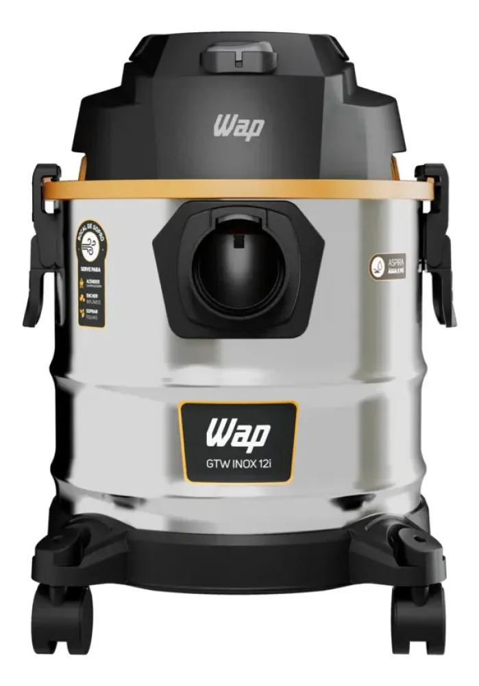 Aspirador de Pó e Água 12L Gtw Inox 12I 220V Wap