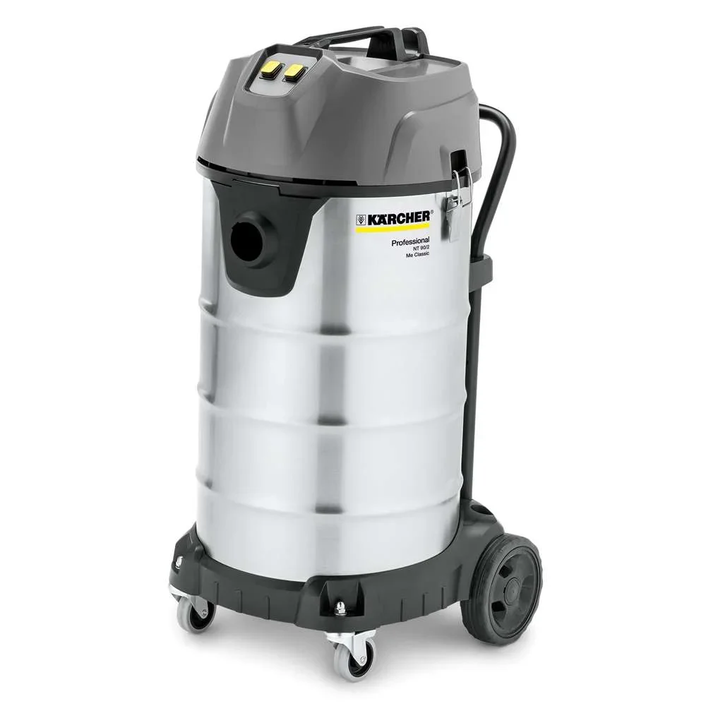Aspirador de Pó e Líquido 90 Litros em Inox 2200W - Karcher