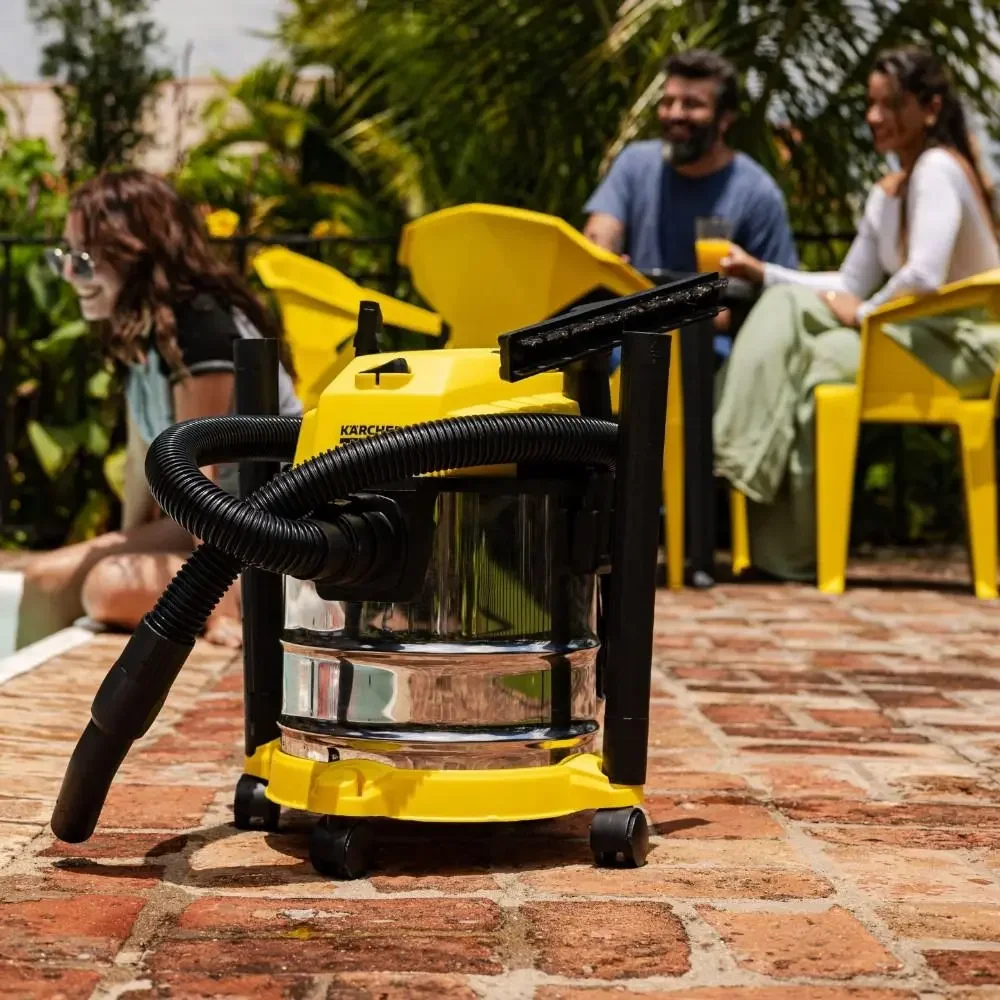 Aspirador Pó e Água Wdl1S 12L 1700W 220V com Filtro Hepa e Soprador - Karcher