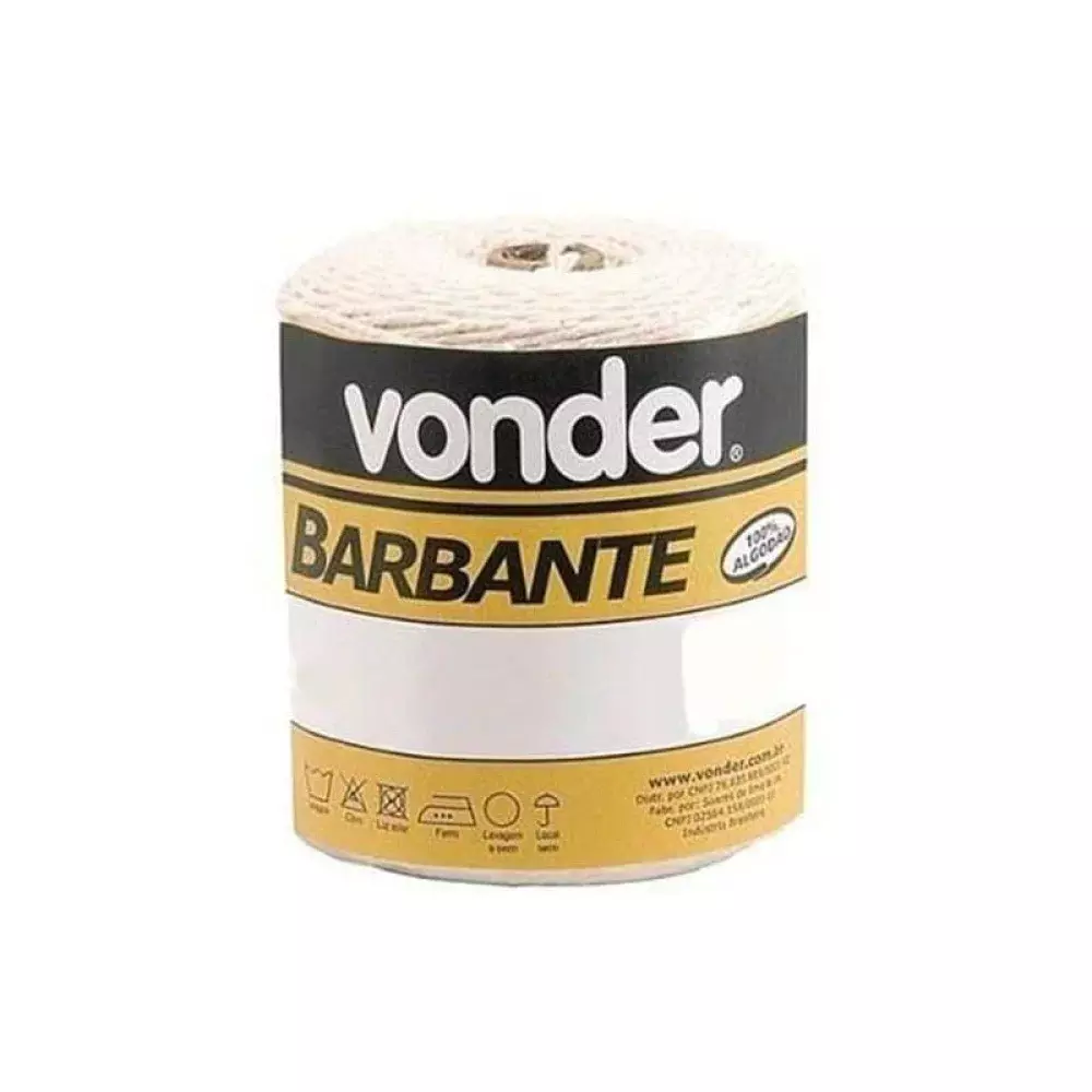 Barbante Algodao 4X8 Rolo 270M - Vonder