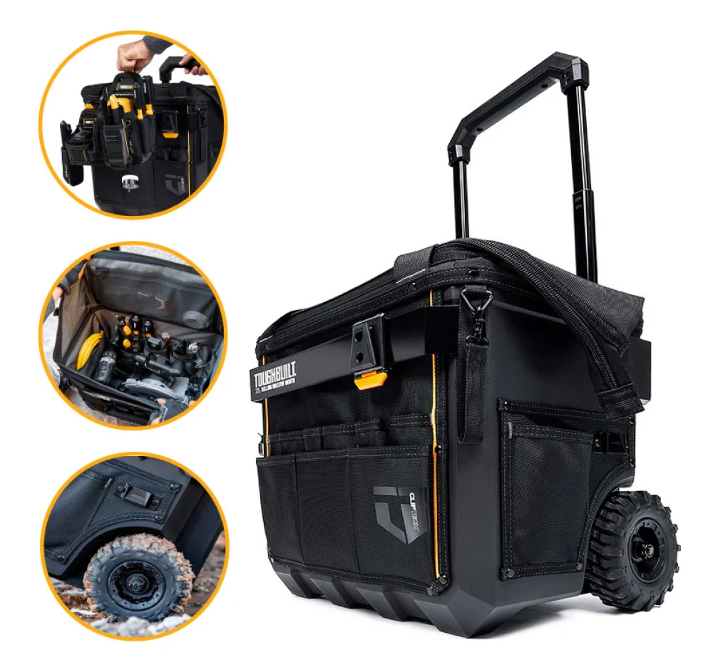 Bolsa de Transporte com Rodas Toughbuilt Massive Mouth XL