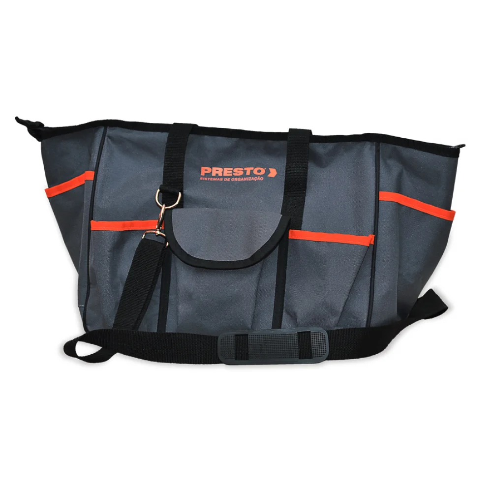 Bolsa em Lona com 14 Bolsos 14" Presto