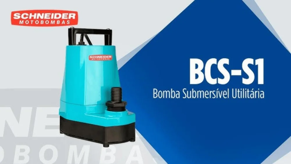 Bomba Submersa Schneider BCS-220 2,0CV 380V