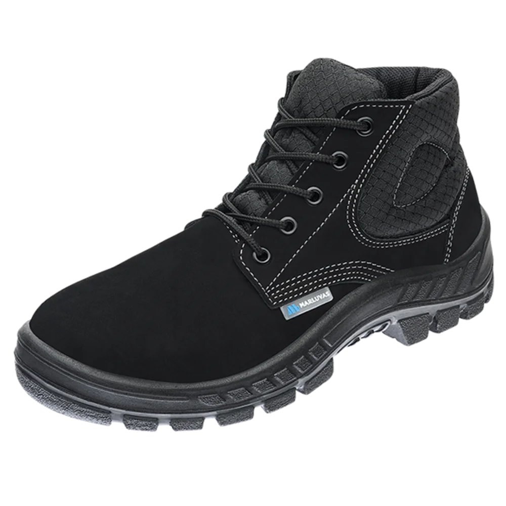 Bota Nobuck Preto 50B26-Cb Marluvas - Ca 45611 - N° 40