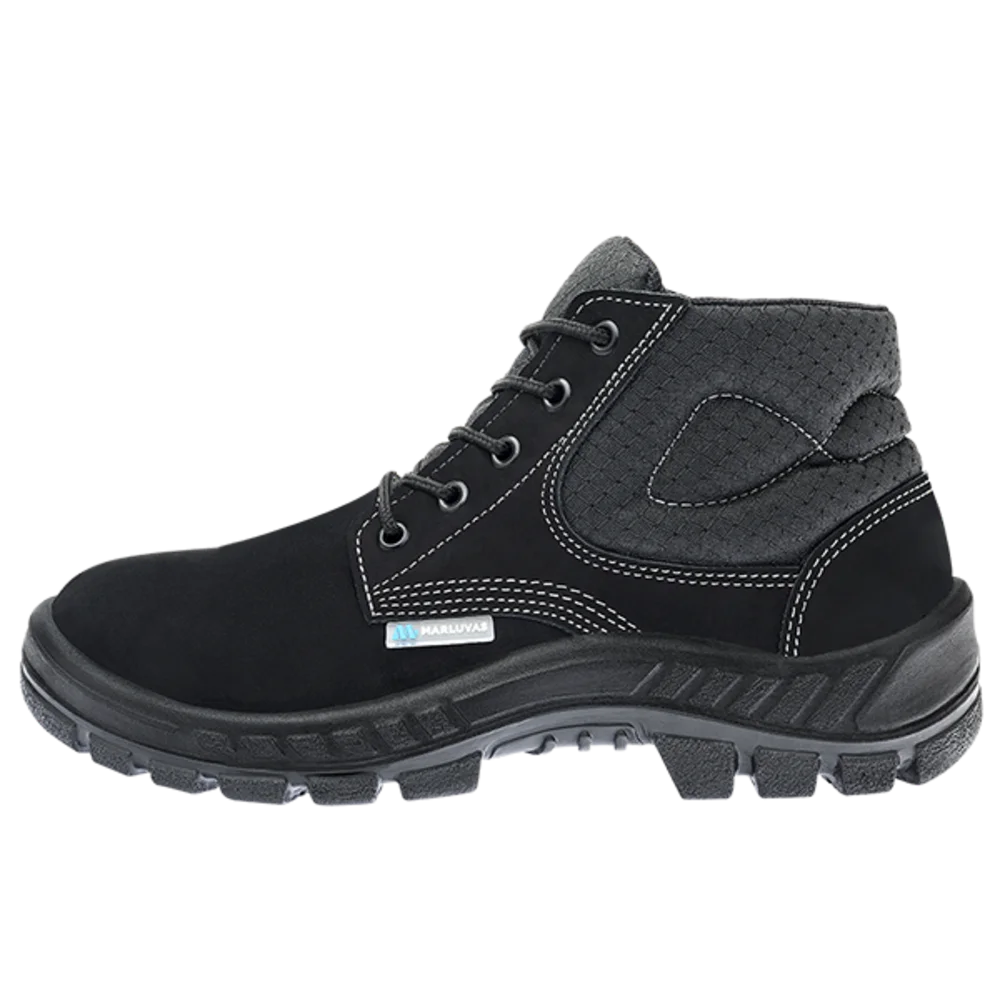 Bota Nobuck Preto 50B26-Cb Marluvas - Ca 45611 - N° 40