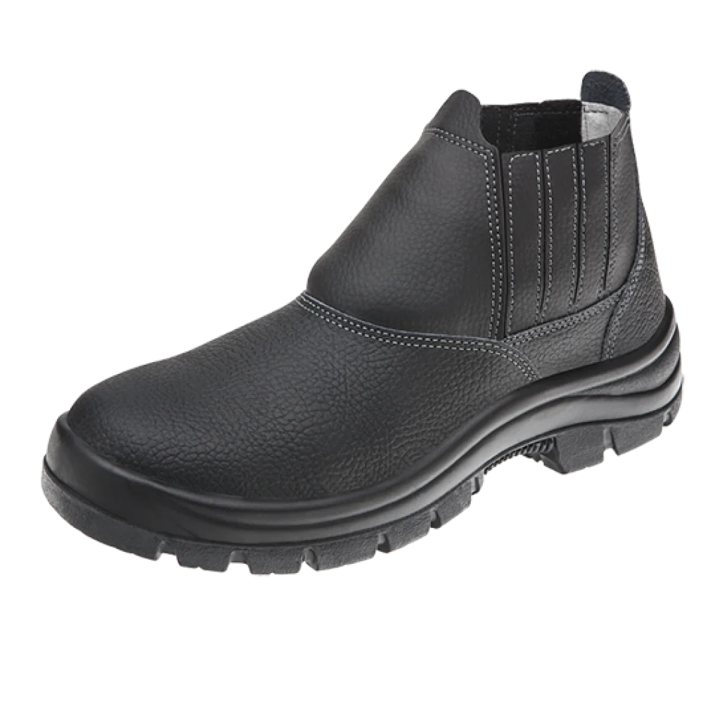 Bota Raspa Biqueira de Aço 11Sfb48 Preta, Tamanho 43 Ca 43409 /Marluvas