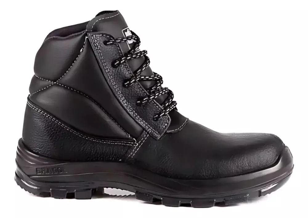 Botina Manobreiro Pu Bico Composite com Ca N°40 - Bracol