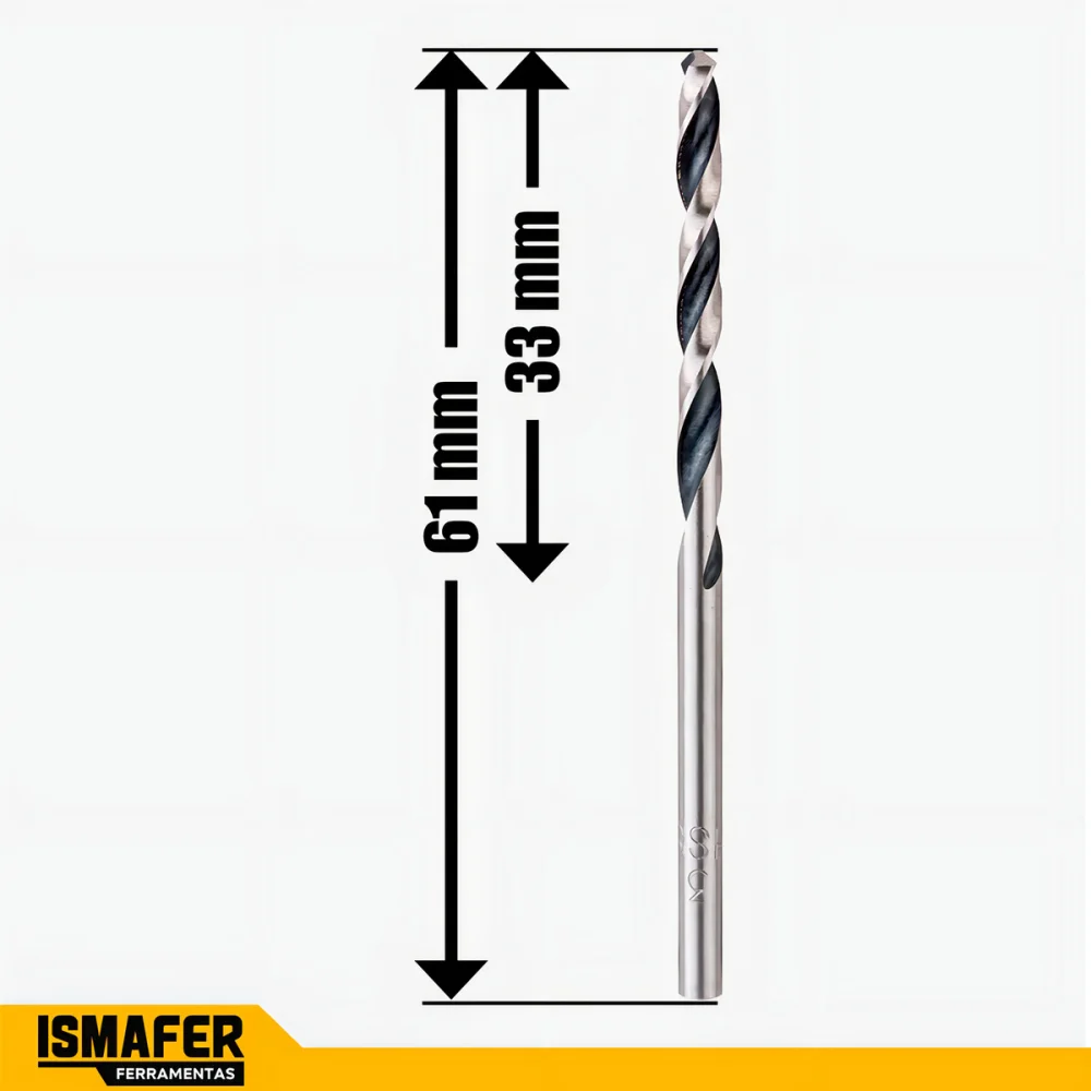 Broca Aço Rápido 3,00Mm Hss Pointteq Bosch