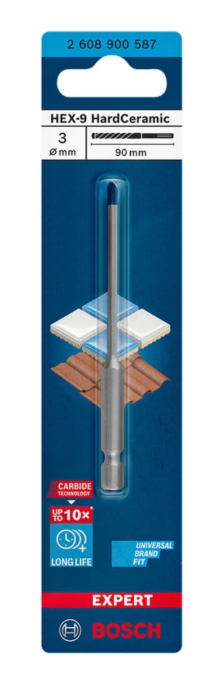 Broca P/ Porcelanato 3 X 90 MM Expert /Bosch