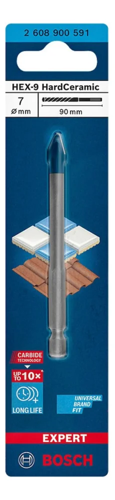 Broca P/ Porcelanato 7 X 90 MM Expert /Bosch