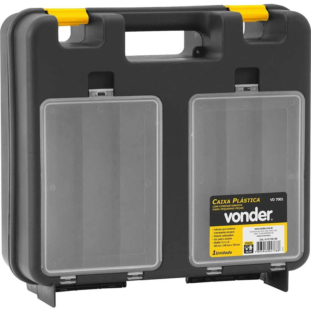 Caixa Plástica para Ferramentas Vd-7001 Vonder