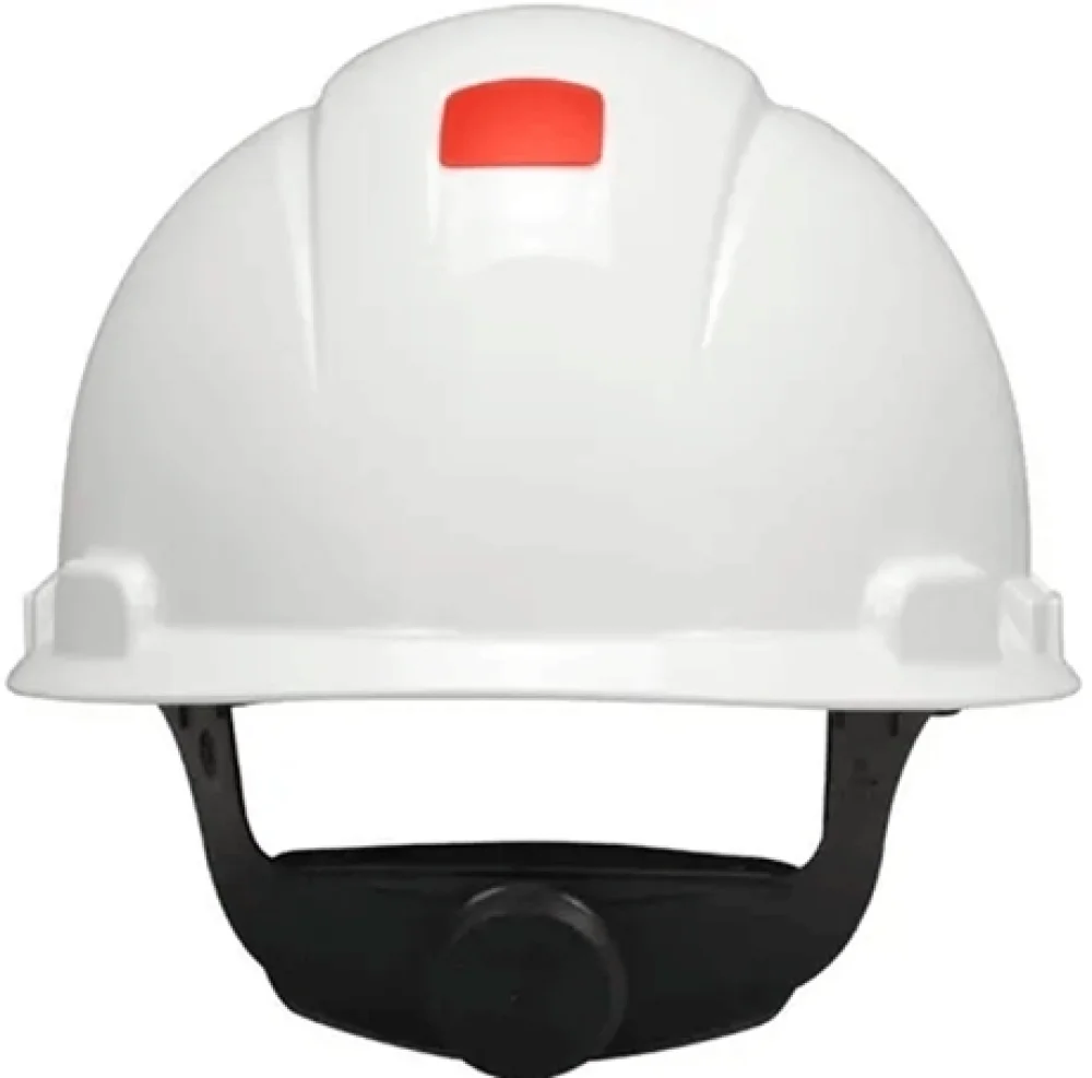 Capacete de Segurança 3M H-701 Secure Fit Branco Ventilado com Suspensão de Catraca e Sensor Uv Hb