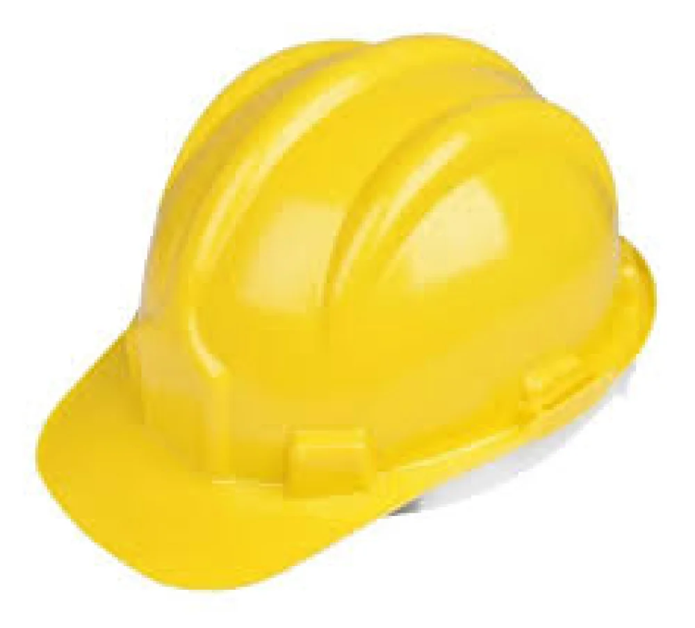 Capacete de Segurança Amarelo Classe B Plastcor Ca 31469