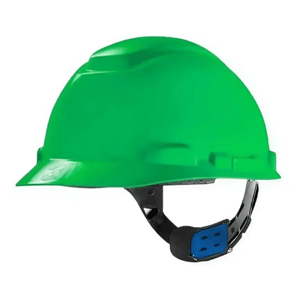 Capacete de Segurança Verde H-700 C/ Ajuste Fácil Ca 29638 -3M