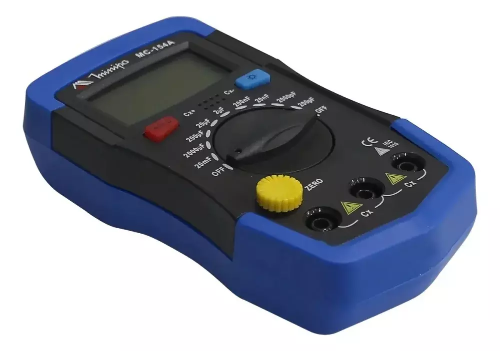 Capacímetro Digital Mc-154A Minipa