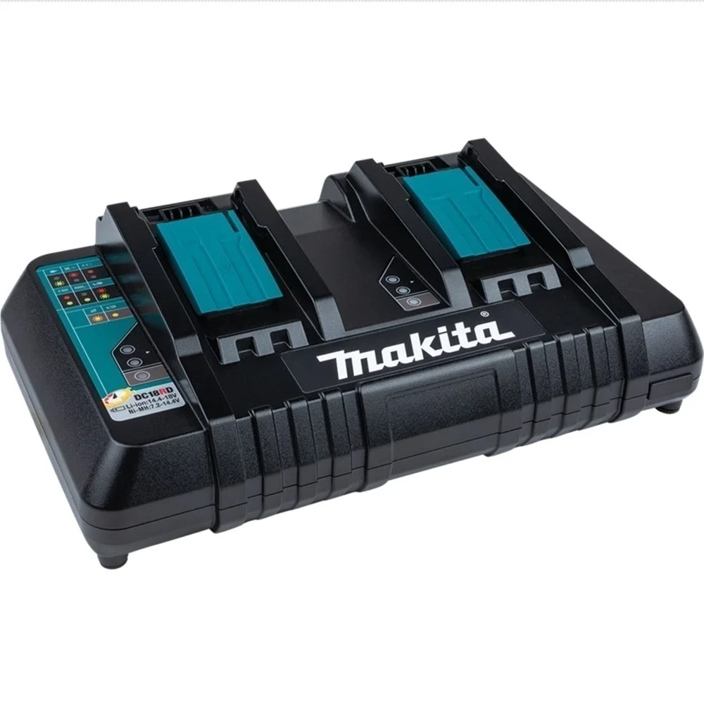 Carregador Duplo de Bateria 18V Makita Dc18Rd