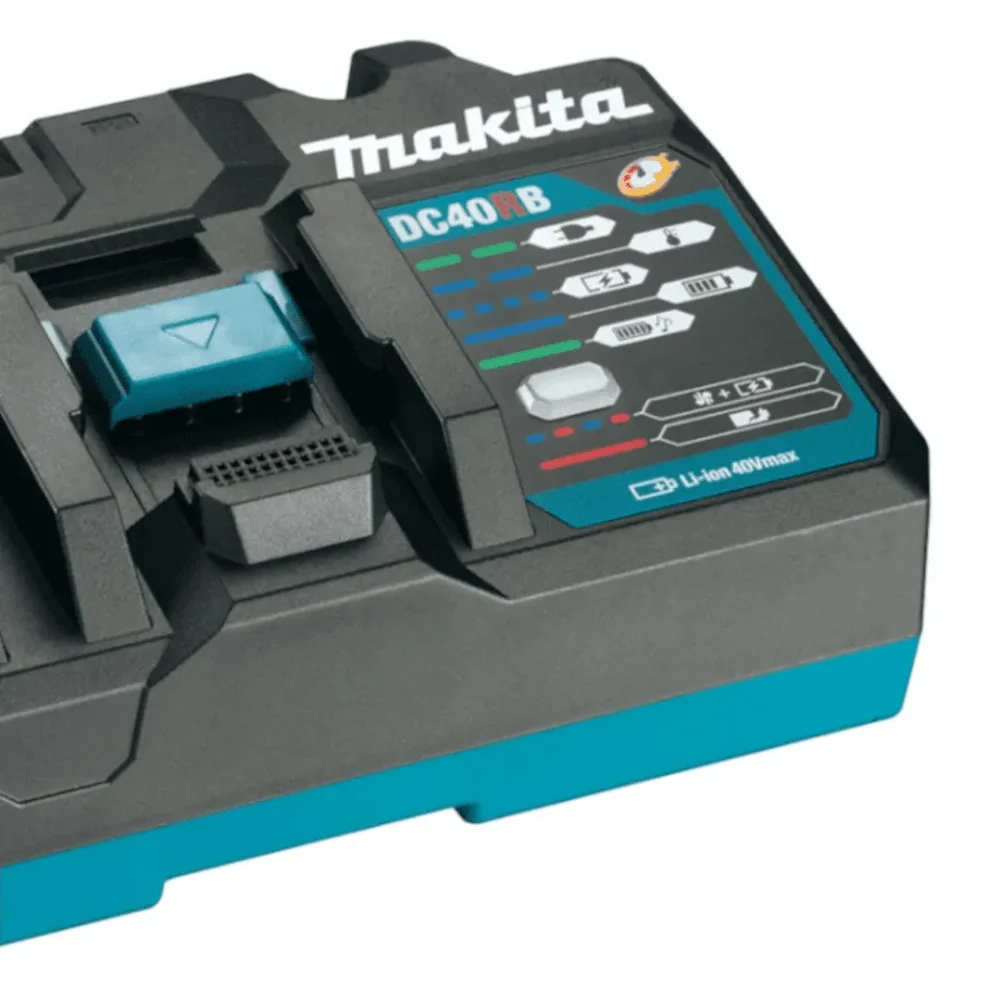 Carregador Duplo de Bateria Dc40Rb 40V Xgt Makita 191N19-5