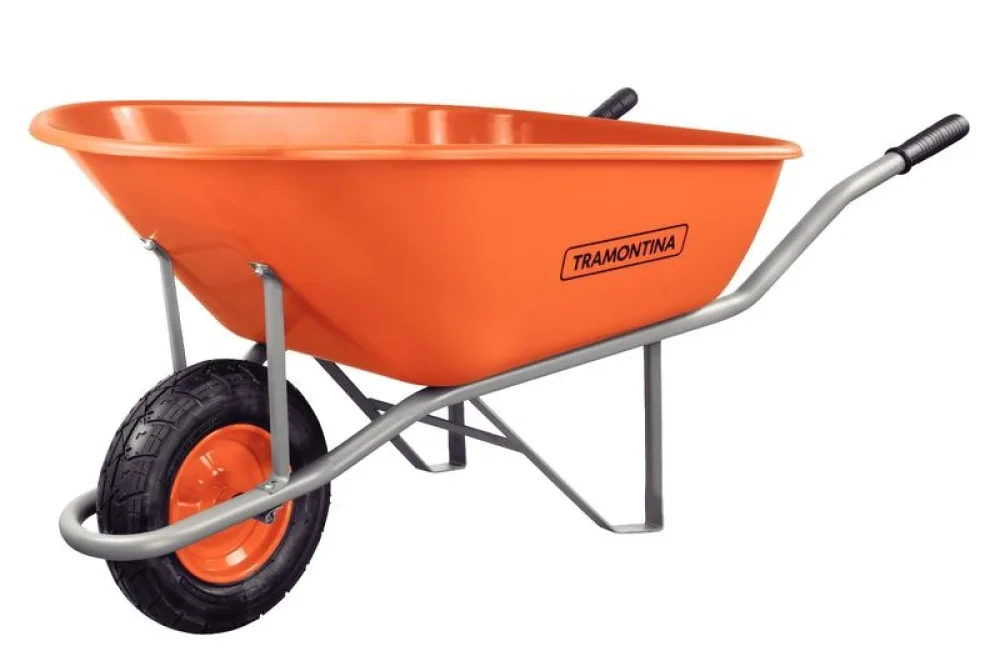 Carrinho de Mão Caçamba Plástica 110 L – Tramontina