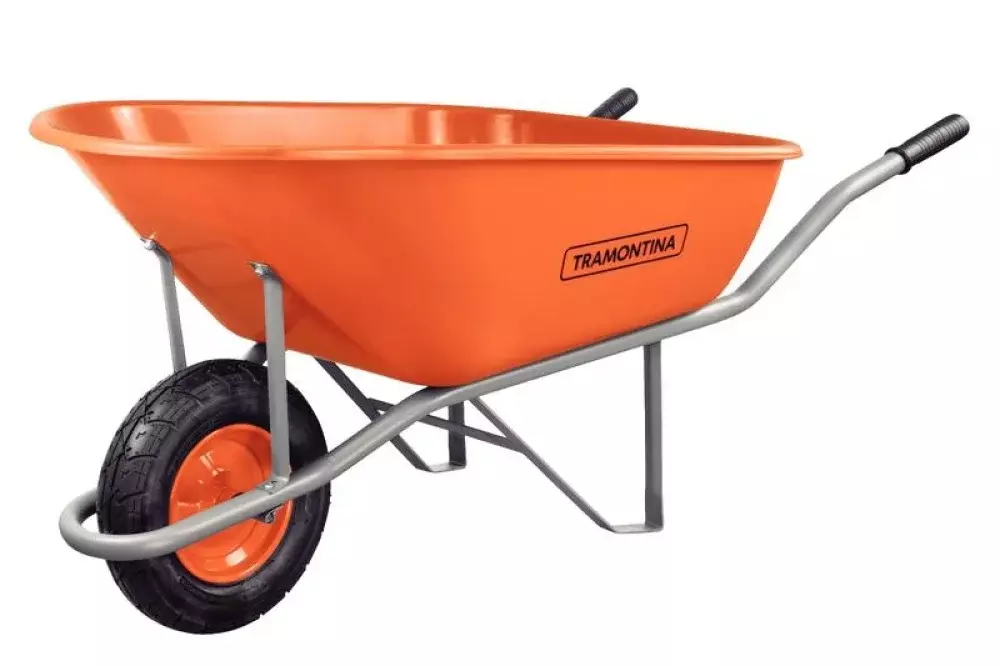 Carrinho de Mão Caçamba Plástica 110 L – Tramontina