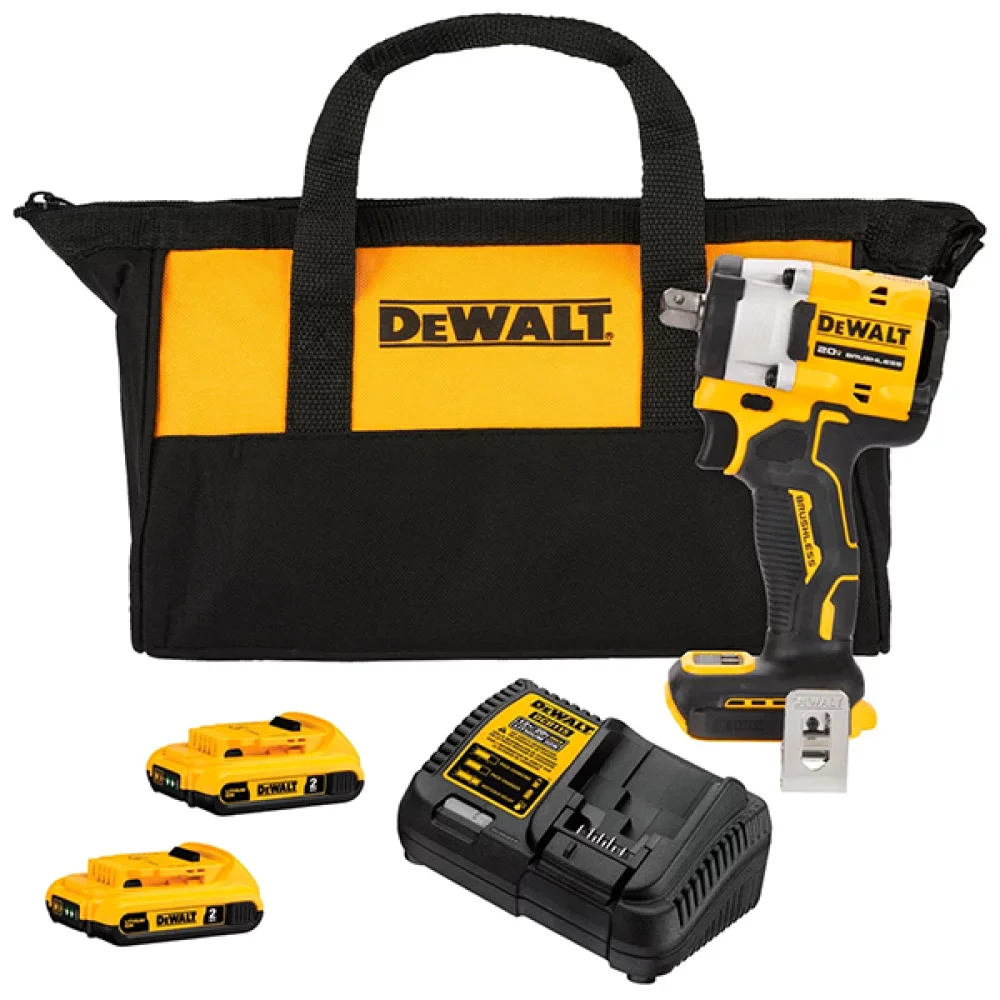 Chave de Impacto 20V Max 1/2'' com Baterias, Carregador e Bolsa para Transporte - Dewalt