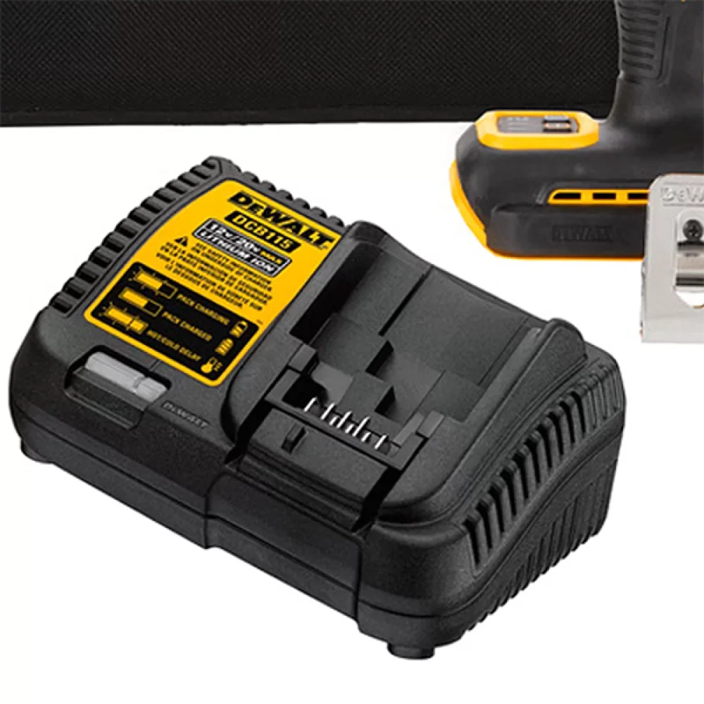 Chave de Impacto 20V Max 1/2'' com Baterias, Carregador e Bolsa para Transporte - Dewalt