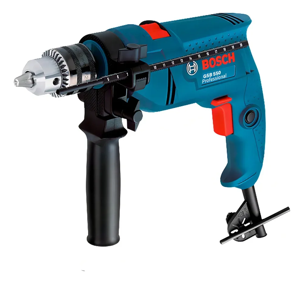 Combo Bosch Furadeira Gsb 550 + Esmerilhadeira Gws 850