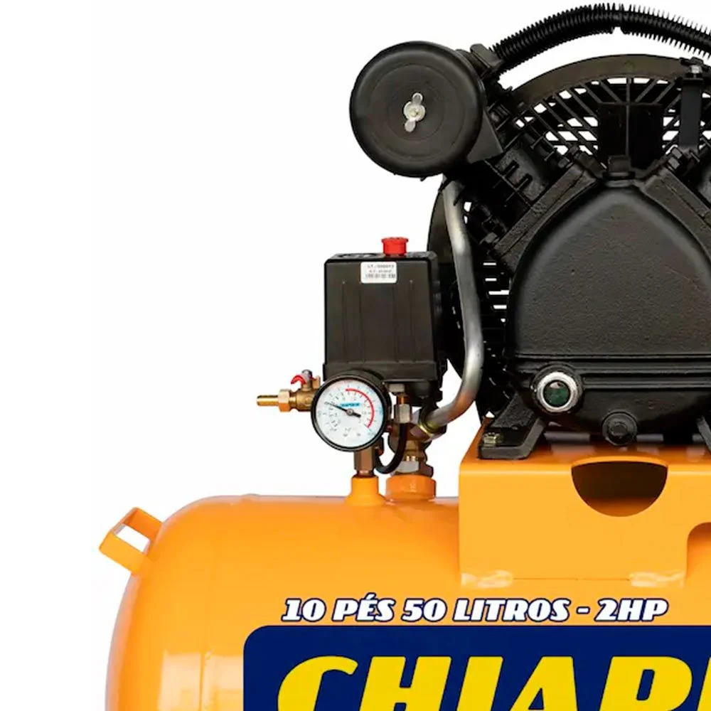 Compressor 10/50L Rex T 2Hp 220V com Roda - Chiaperini