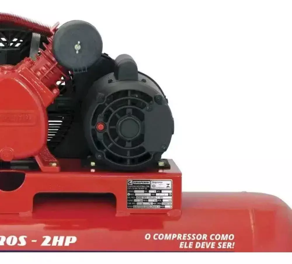 Compressor de Ar 10 Pés 110 Litros Red Monofásico Chiaperini