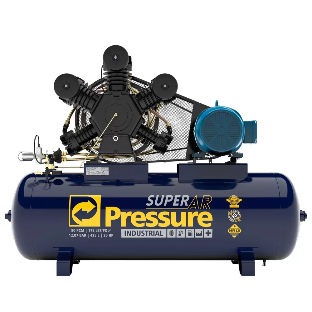 Compressor Super Ar 80/425W Ip55 220/380 Pressure