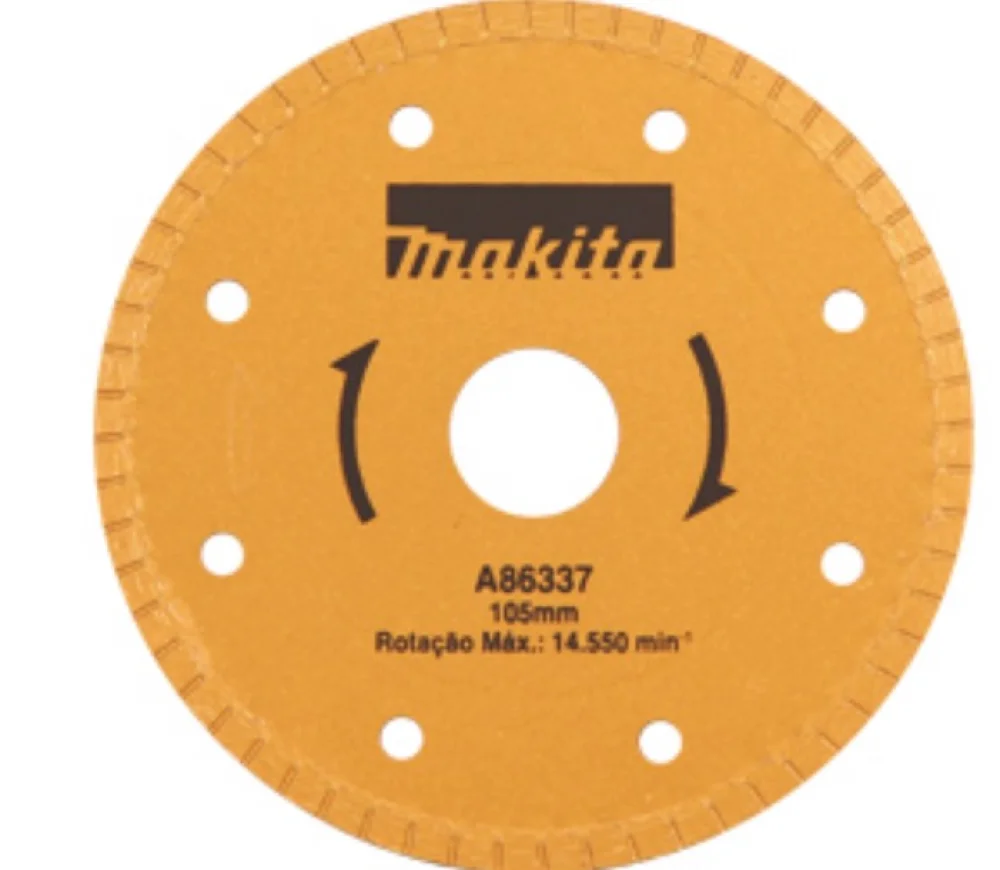 Disco Diamantado Turbo 105 X 20 MM para Porcelanato Makita