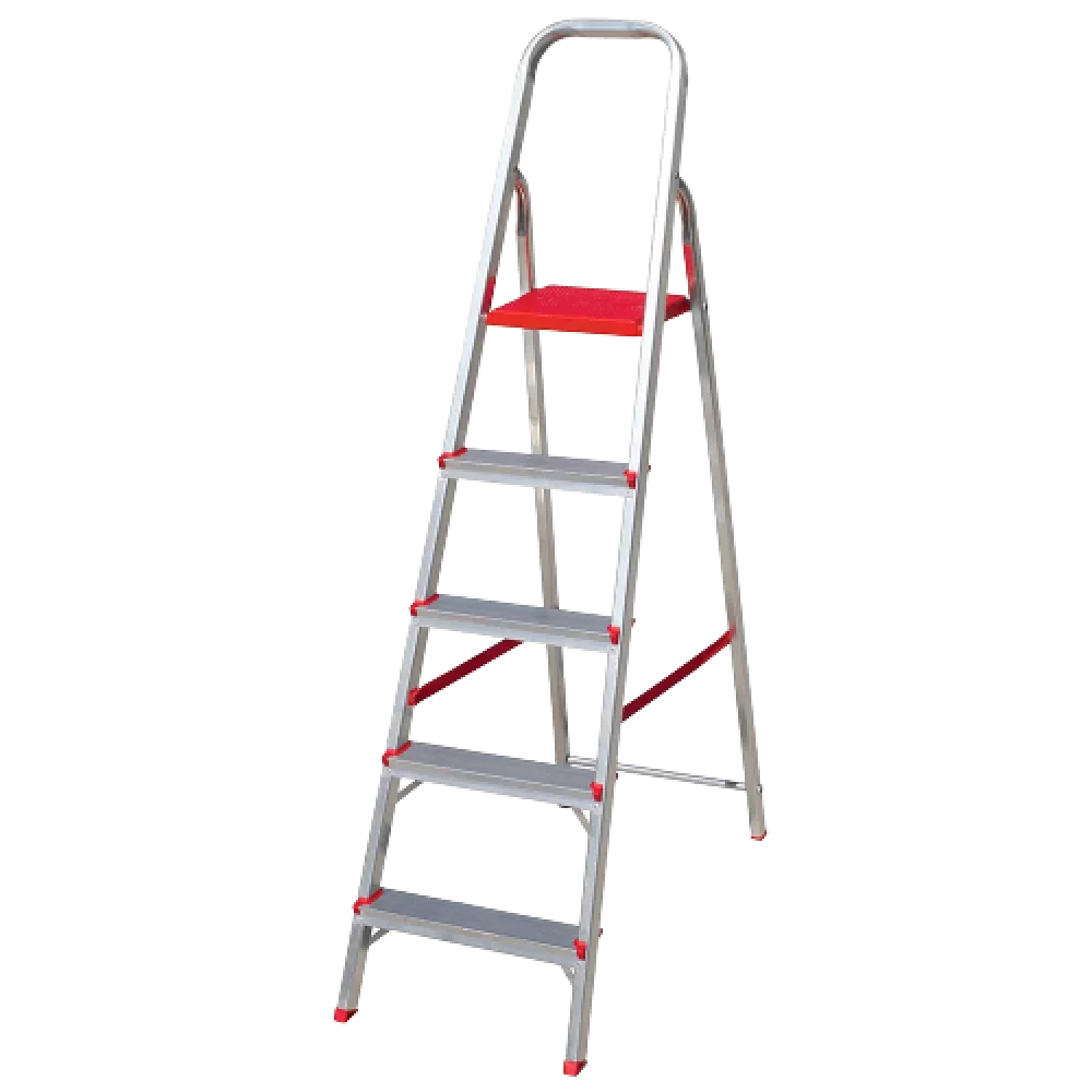 Escada Doméstica Alumínio 5 Degraus – Botafogo