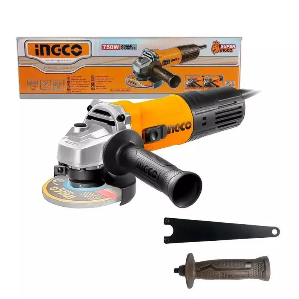 Esmerilhadeira Angular 4.1/2" 750W Ag75028-9 220V Ingco