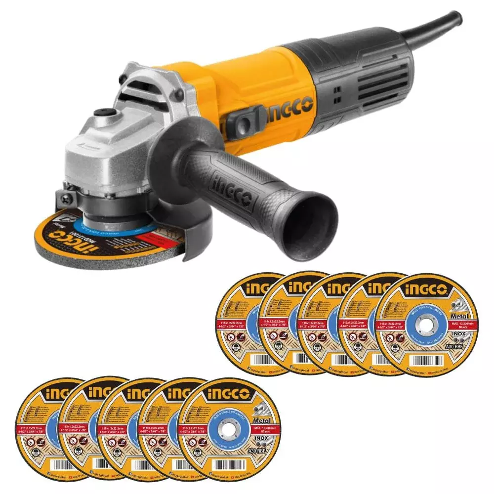 Esmerilhadeira Angular 4.1/2" 750W Ag75028-9 220V Ingco