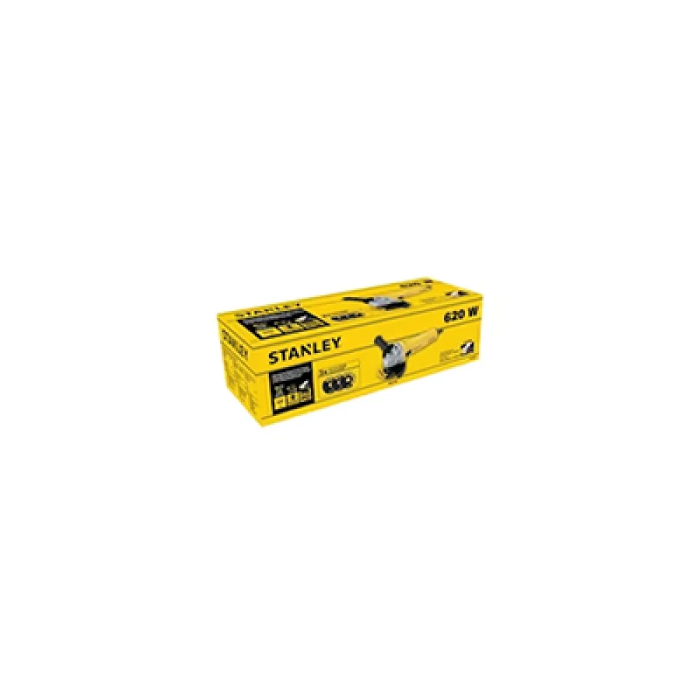 Esmerilhadeira Angular 4.1/2 Pol. 620W com 3 Discos - Stanley-Sg6115D-B