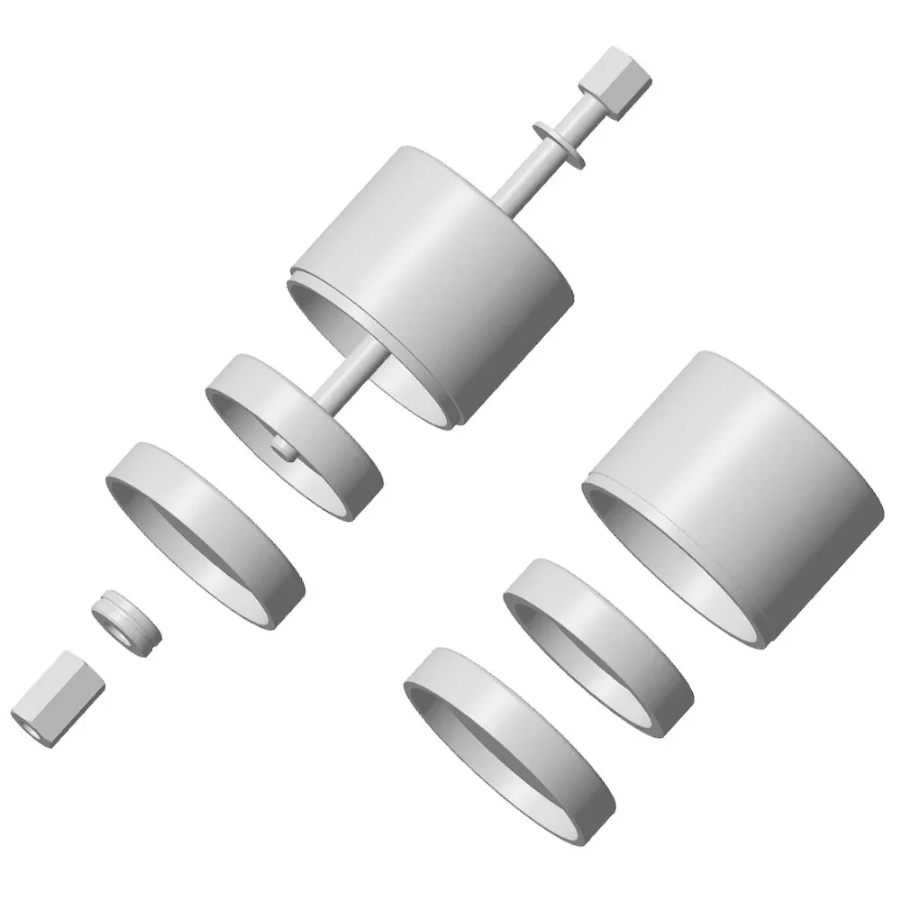 Ferramenta para Trocar Buchas Diâmetro 65 Ou 70Mm Coxim Inferior do Motor de Peugeot/Citroen - Rave