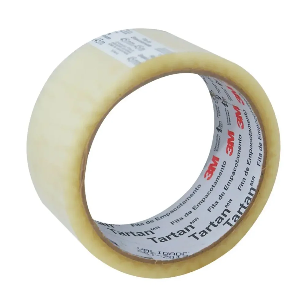 Fita Empacotamento 45Mm X 45Mm Transparente 3M