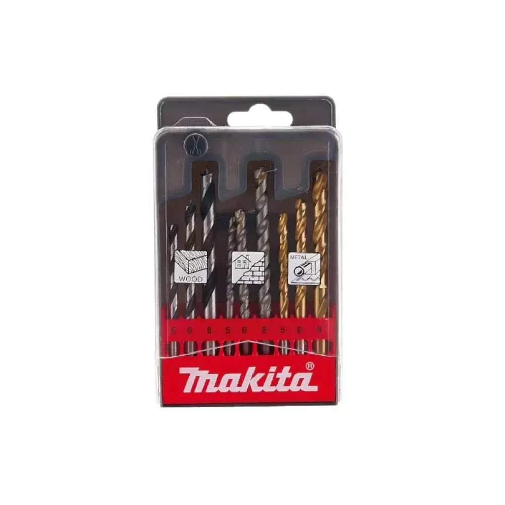Furadeira de Impacto 1/2" 760W Hp1640Kx1 com Brocas e Maleta 220V – Makita