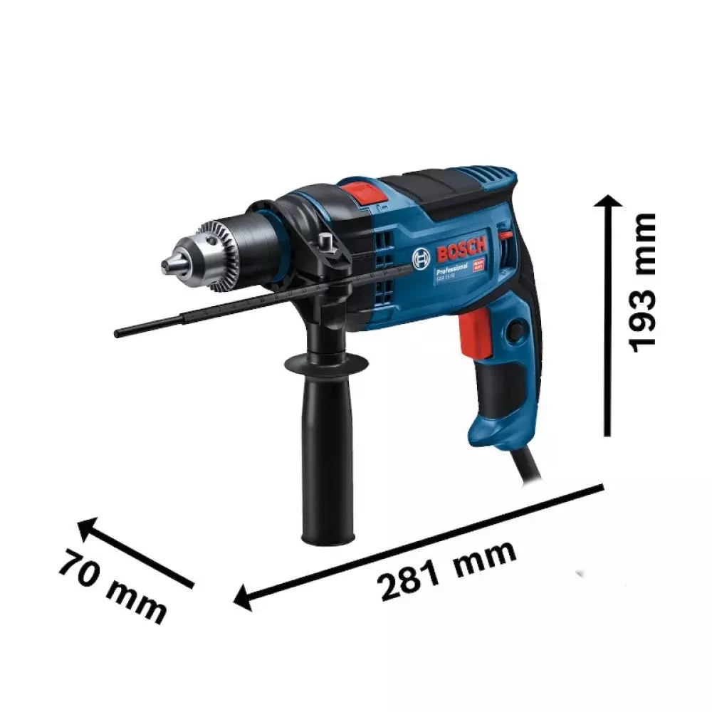 Furadeira de Impacto 1/2" 850W Gsb 16 Re 220V – Bosch