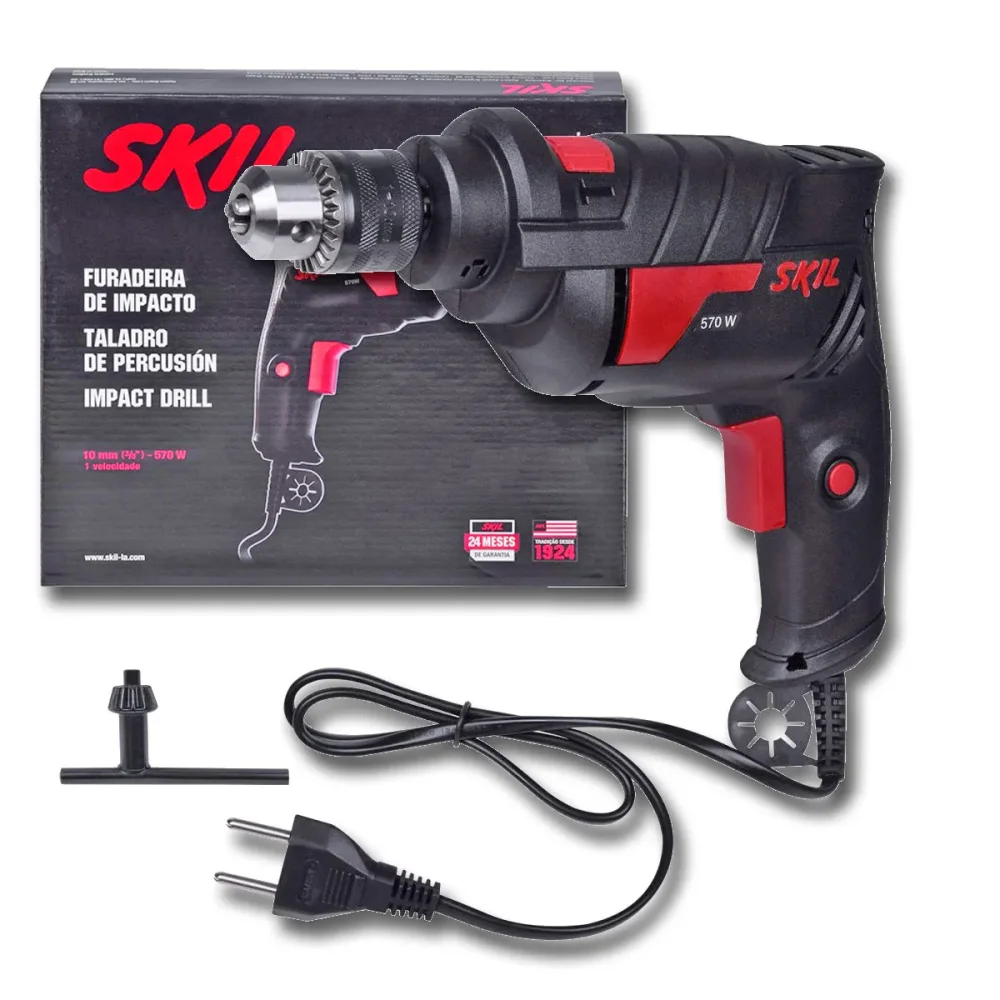 Furadeira de Impacto 3/8 570W 6600 220V – Skil
