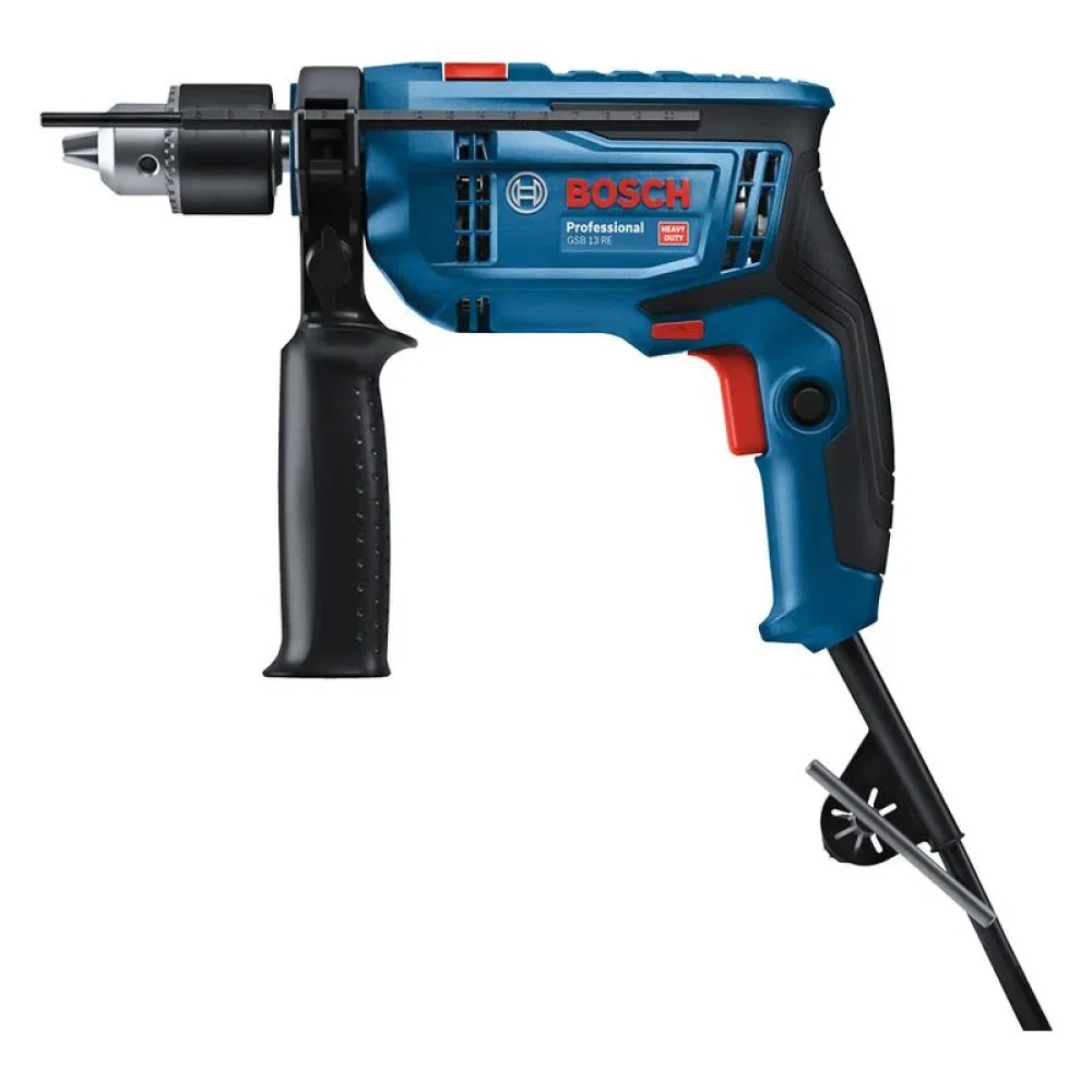 Furadeira Impacto 1/2" Bosch Gsb 13 Re 750W com Maleta - 220V