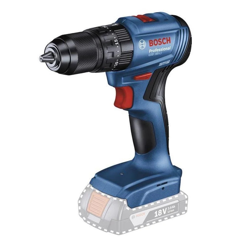 Furadeira Parafusadeira de Impacto 1/2'' Gsb180-Li 18V sem Bateria - Bosch