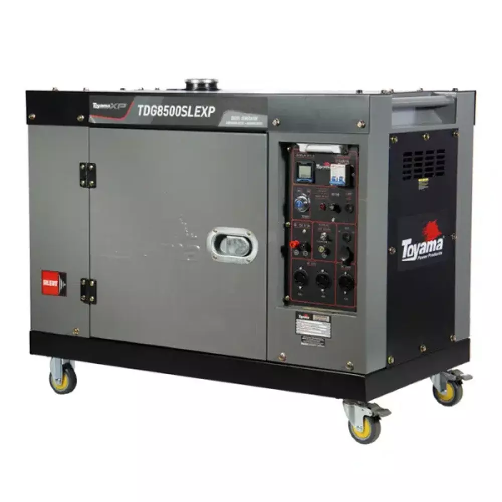 Gerador Diesel Toyama Tdg8500Sl-Exp 115/230V 8,5Kva Partida Elétrica