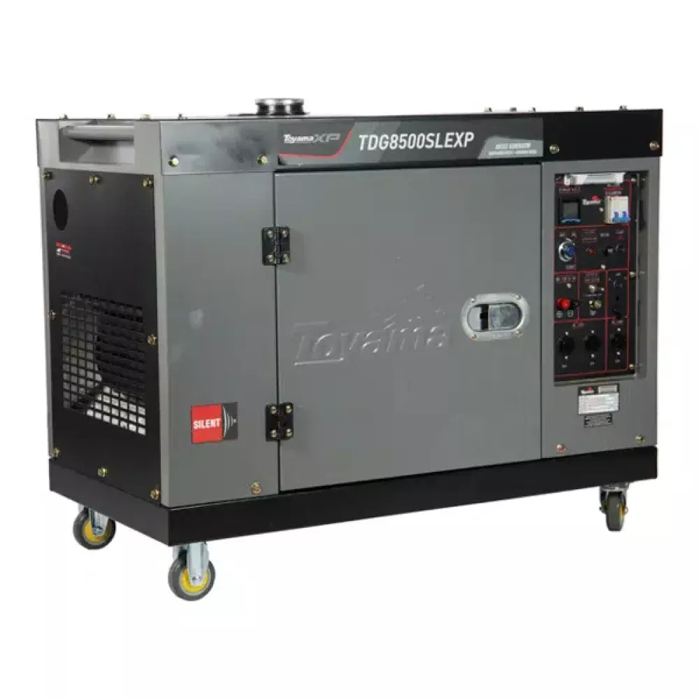 Gerador Diesel Toyama Tdg8500Sl-Exp 115/230V 8,5Kva Partida Elétrica