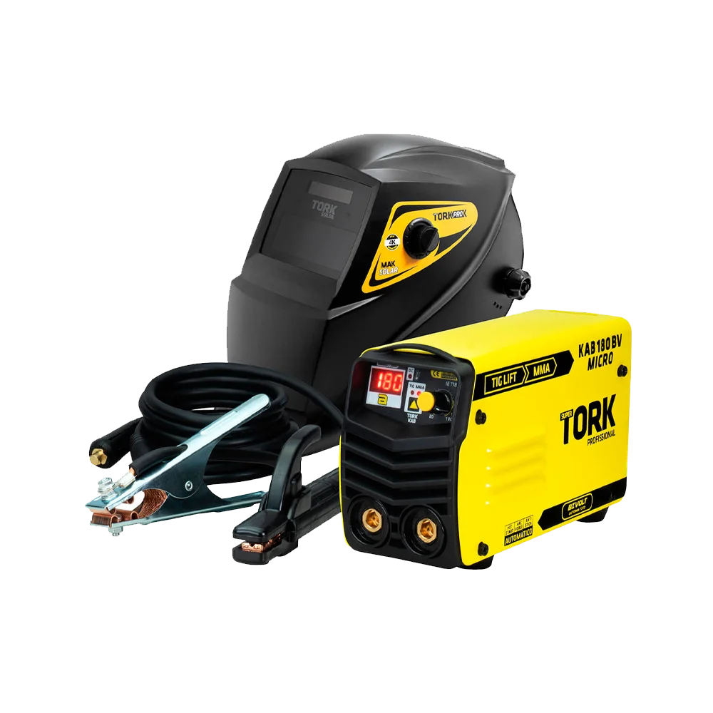 Inversora 180A Tig/Mma Kab 180 + Máscara Bivolt - Tork